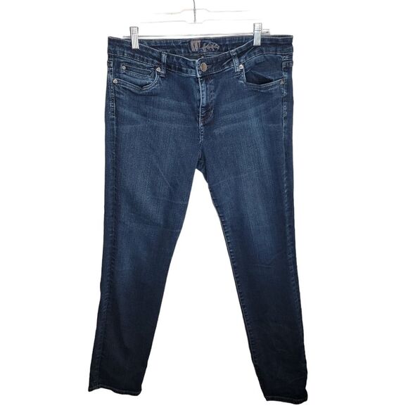 Kut from the Kloth straight leg denim jeans size 16 - Picture 1 of 8